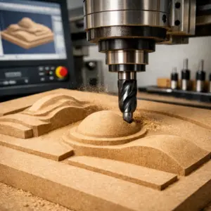 2.5D‑фрезерування МДФ — рельєфна обробка на ЧПУ