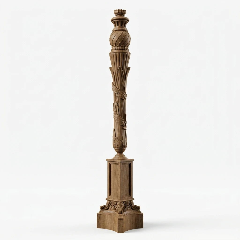 Дерев'яний елемент ST 021 Дерев'яні різьблені елементи — замовити з доставкою